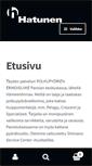 Mobile Screenshot of hatunen.fi